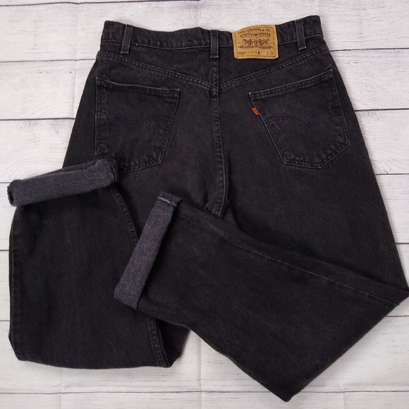 Levi's Denim - Vintage Levi's 550 Relaxed Fit ORANGE TAB Jeans 32